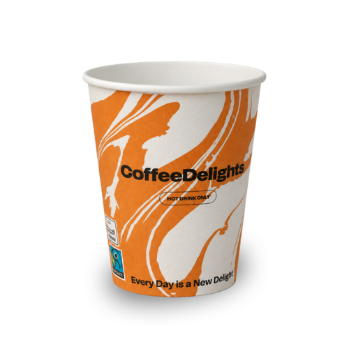CoffeeDelights Hotdrinkcup 8oz | CoffeeDelights