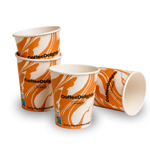 CoffeeDelights Hotdrinkcup 8oz | CoffeeDelights