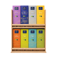 Premium staande display 8-vaks