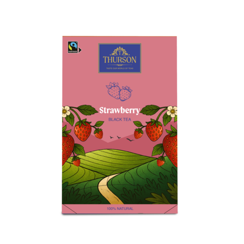 Thurson Tea Thurson Classic Strawberry thee Thurson Tea Thurson Classic Strawberry thee