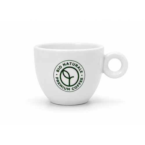 Bio Naturale Bio Naturale Rondo Espresso Kop wit 8 cl. (op aanvraag)