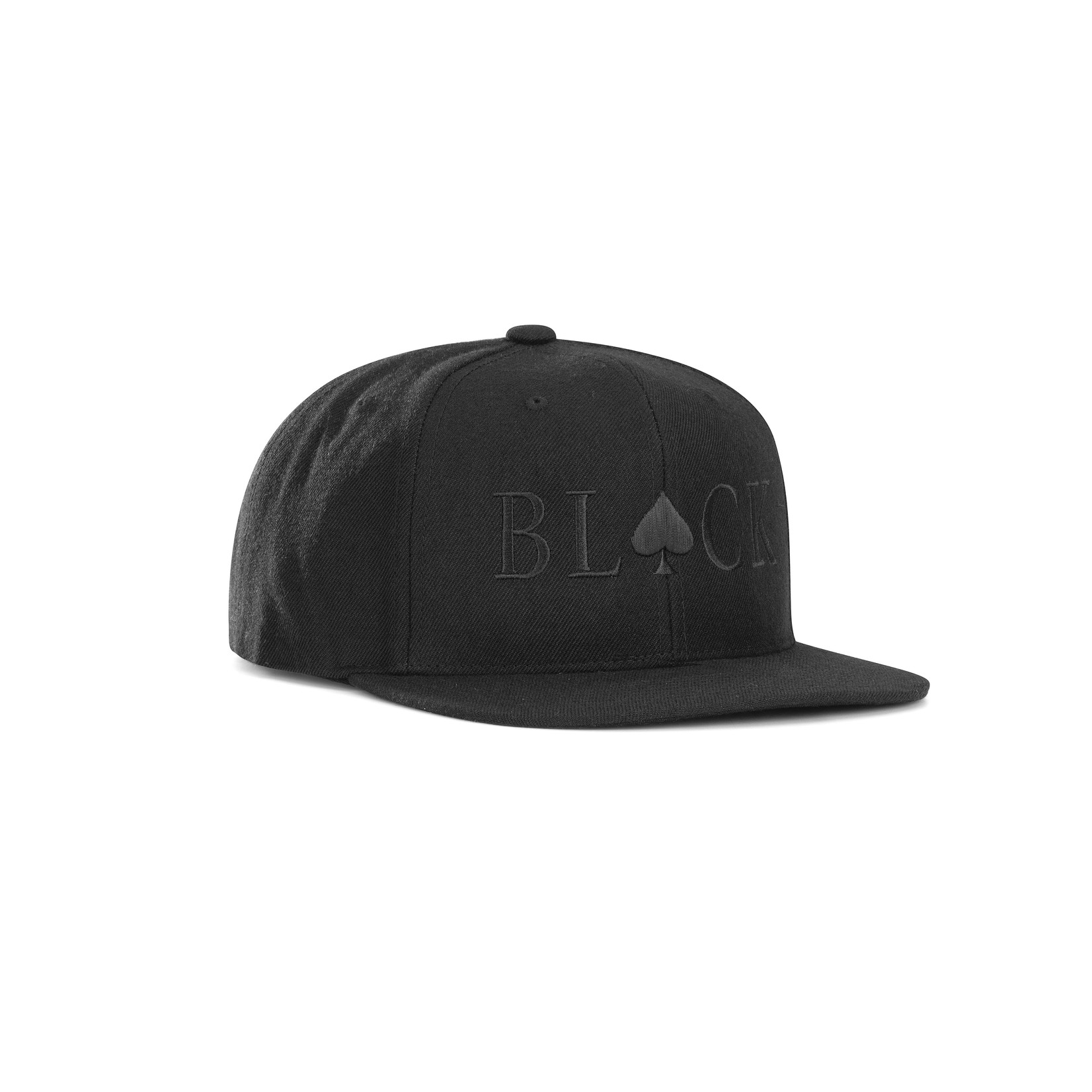 black on black snapback