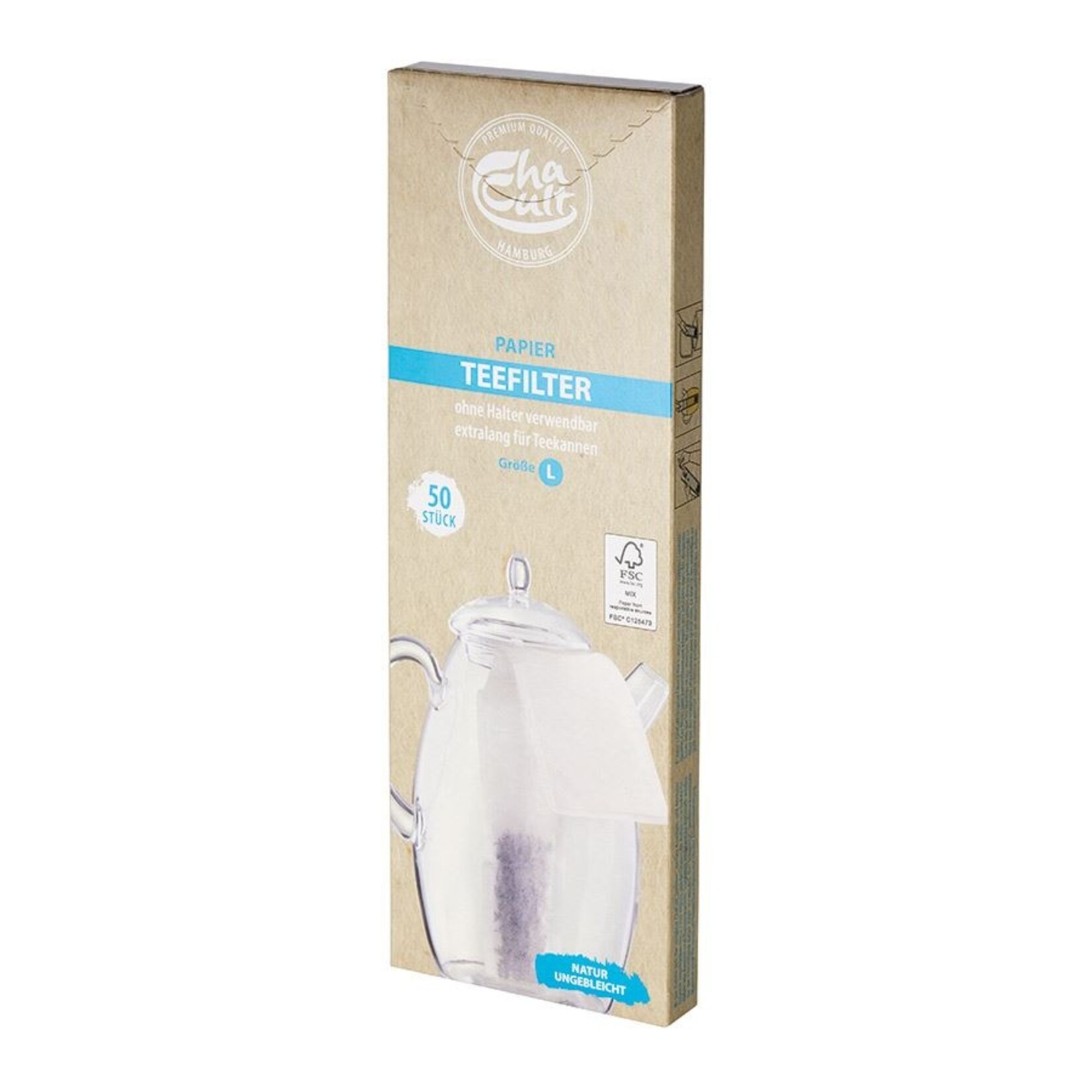 Teefilter Extralang