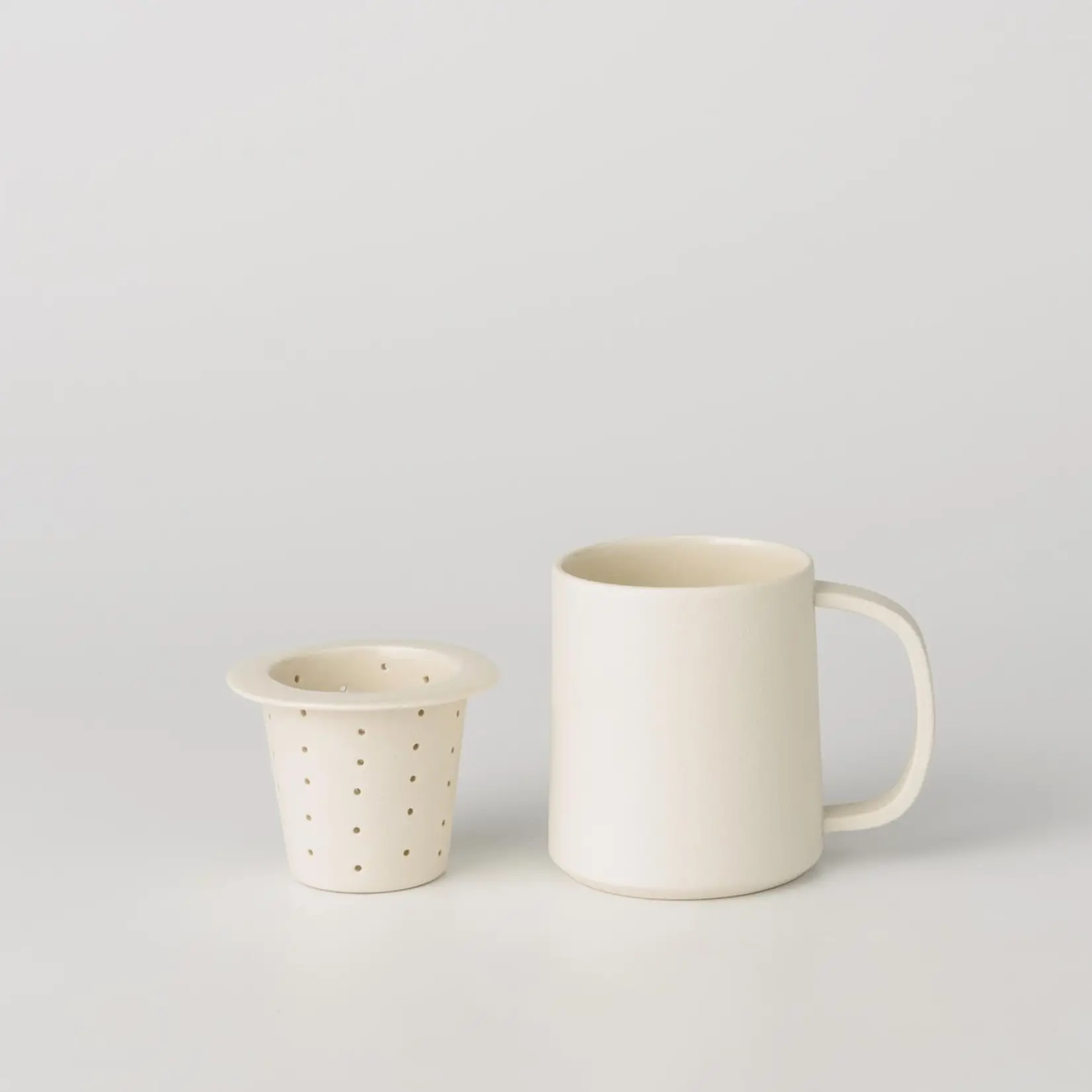 MUG (TAZZA) IN CERAMICA CON INFUSORE