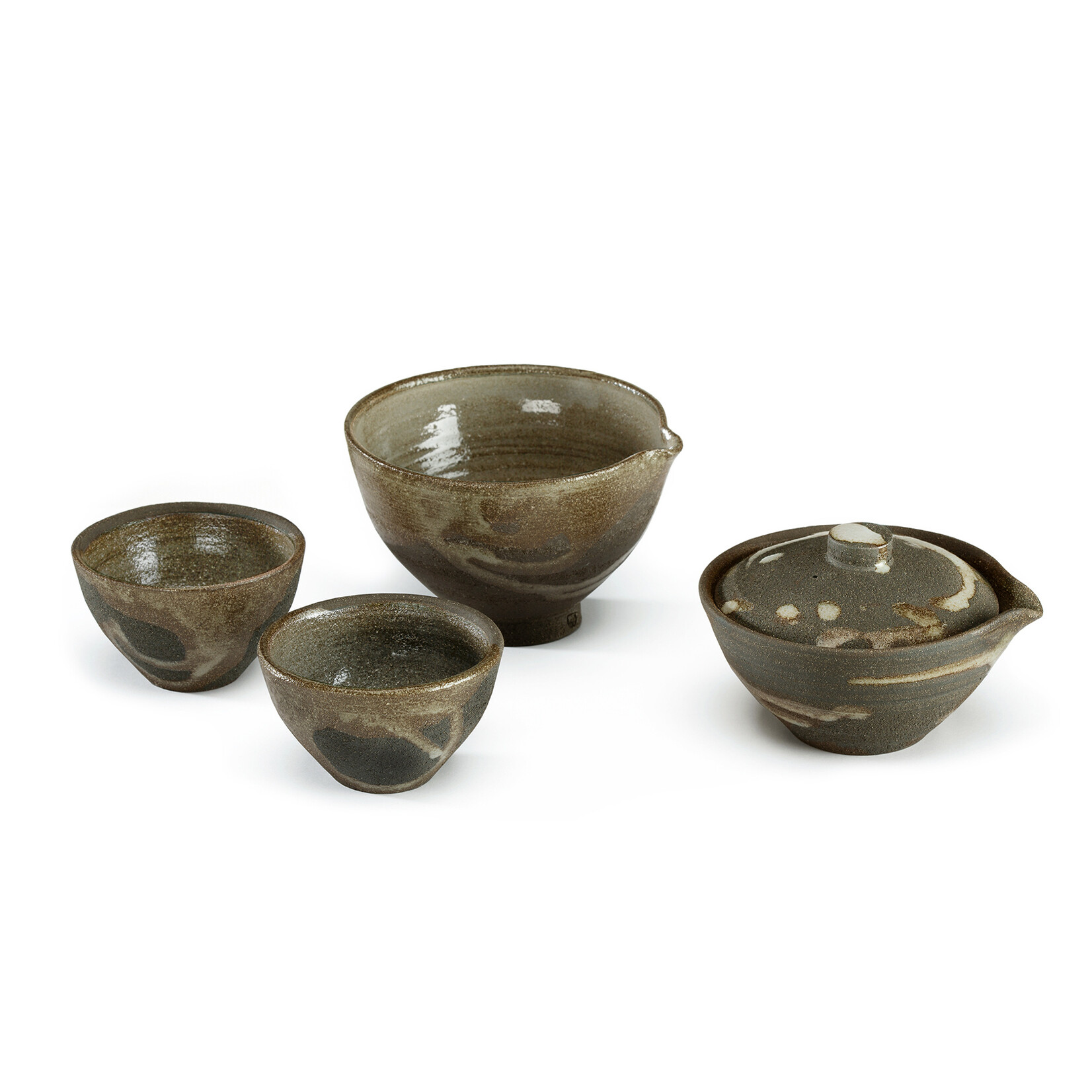 Set Black Ceramic, handmade ceramics from Portugal by Miguel Apolinário