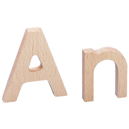 Houten voelletters