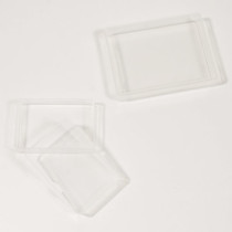 Transparante opbergbox klein