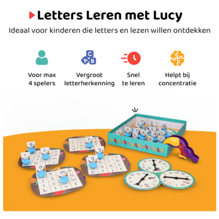 Letters leren met Lucy