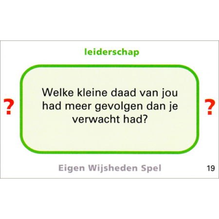 Eigen Wijsheden Spel