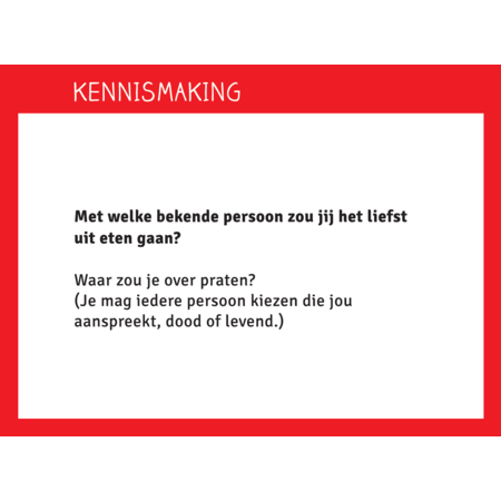 Kennismakingskaarten