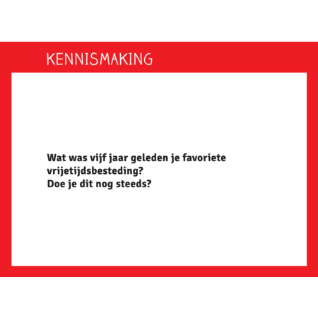 Kennismakingskaarten