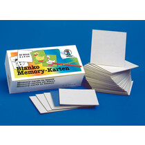 Blanco memorykaarten