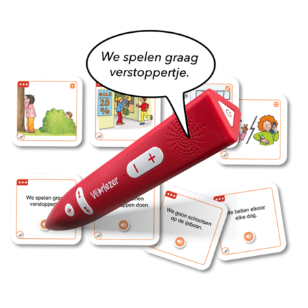 Voorlezer sprekende pen