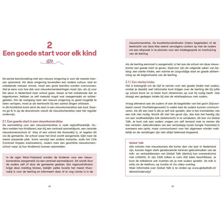 Nieuwkomers in het basisonderwijs