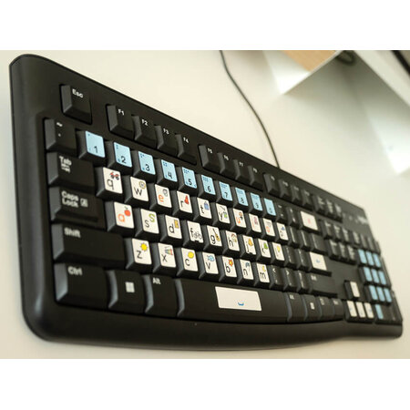Alfapret toetsenbord stickers