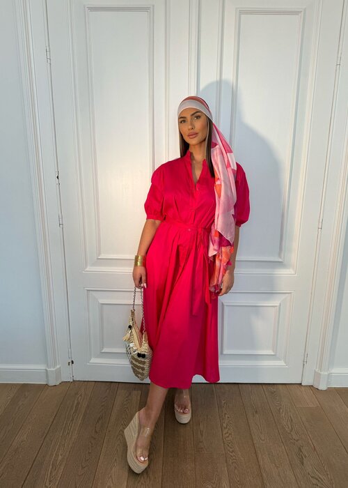 ROBE SELMA FUCHSIA