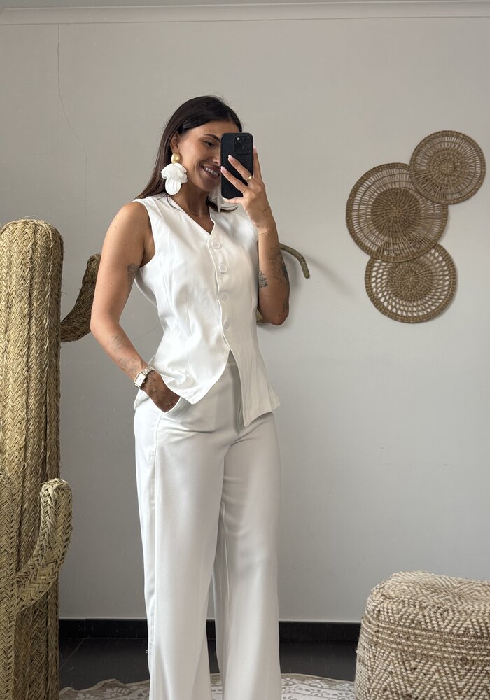 PANTALON ODILE BLANC