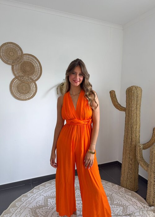 COMBINAISON TINA ORANGE