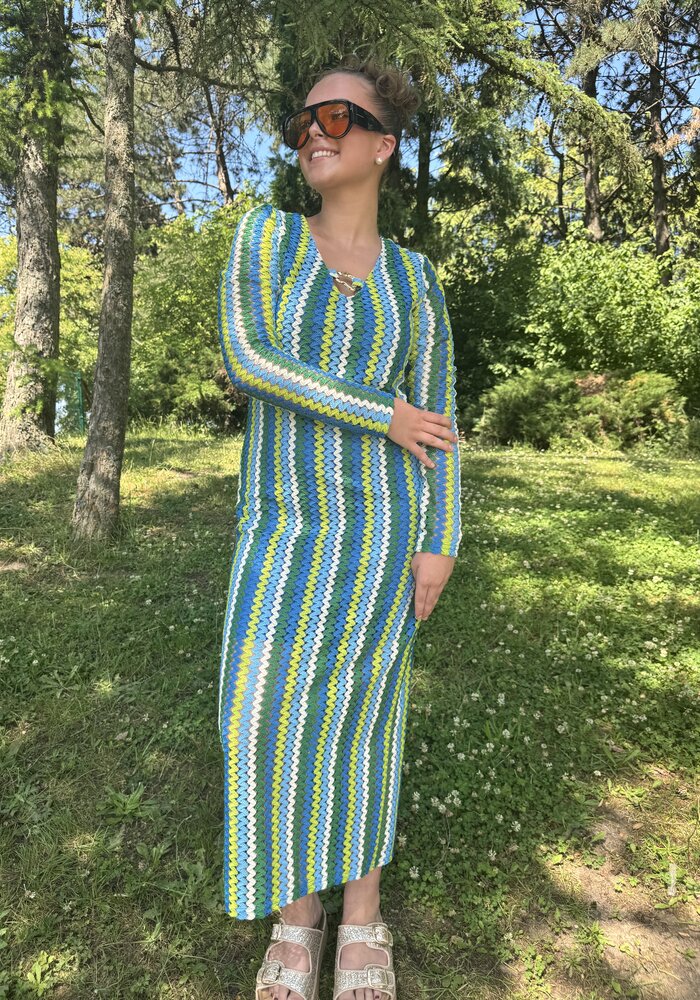ROBE MAYA BLEU