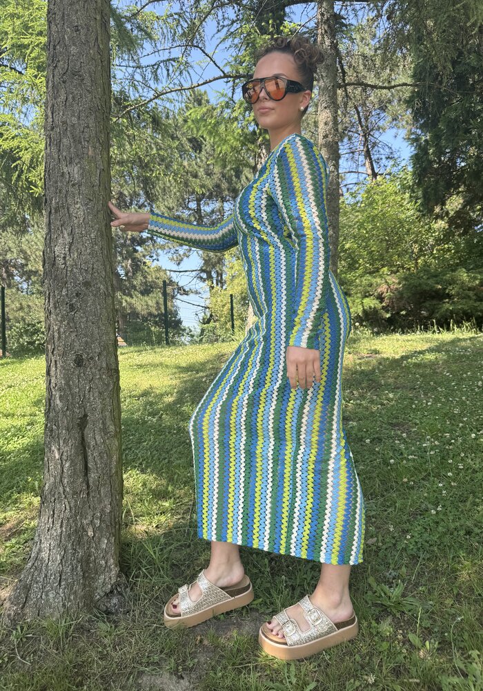ROBE MAYA BLEU