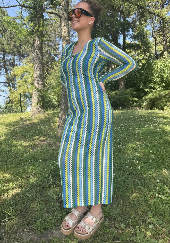 ROBE MAYA BLEU