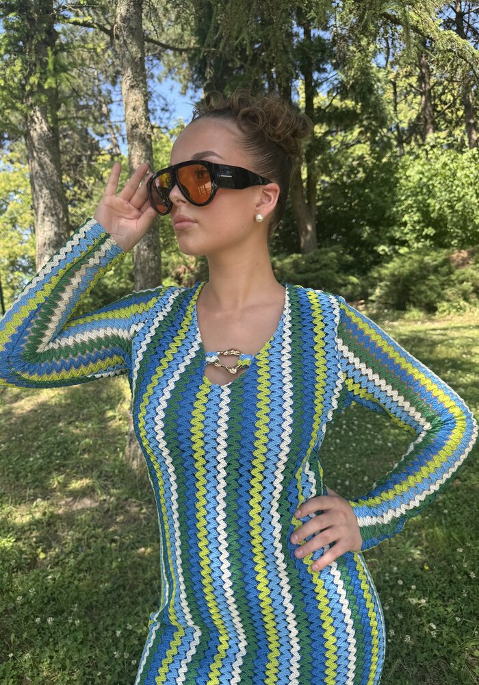 ROBE MAYA BLEU