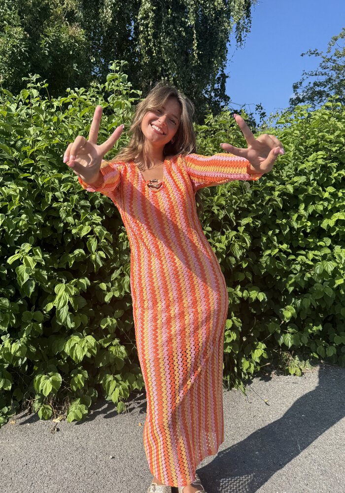 ROBE MAYA ORANGE