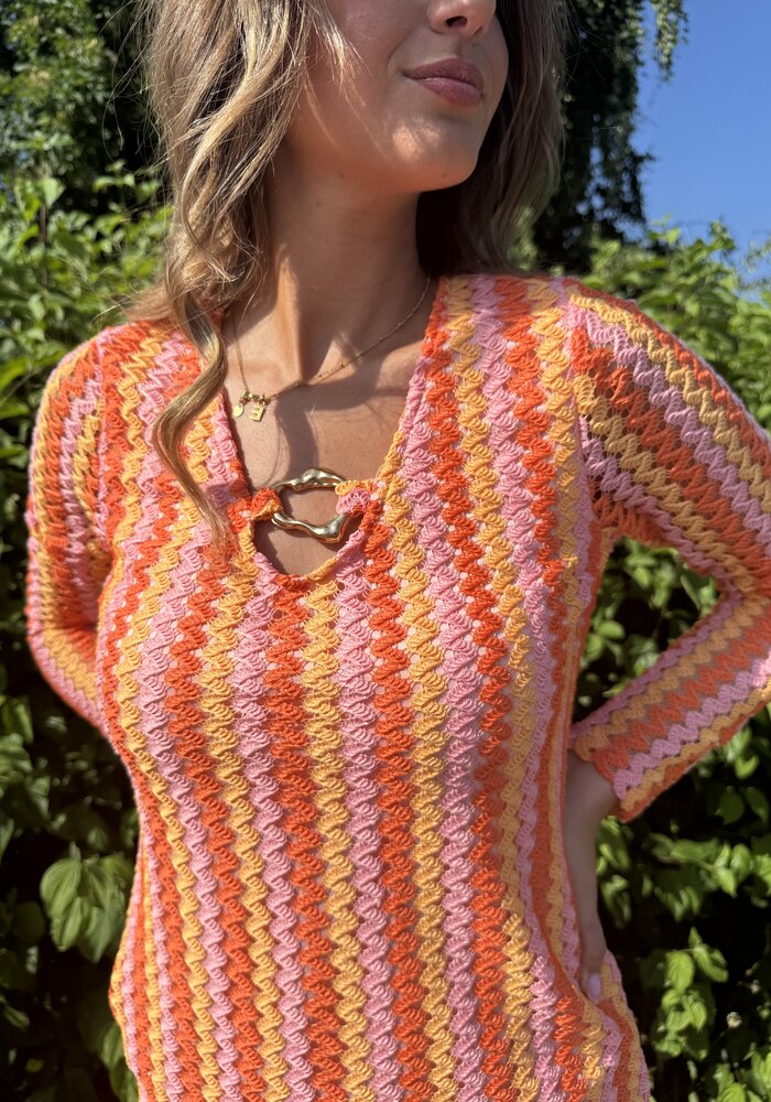 ROBE MAYA ORANGE