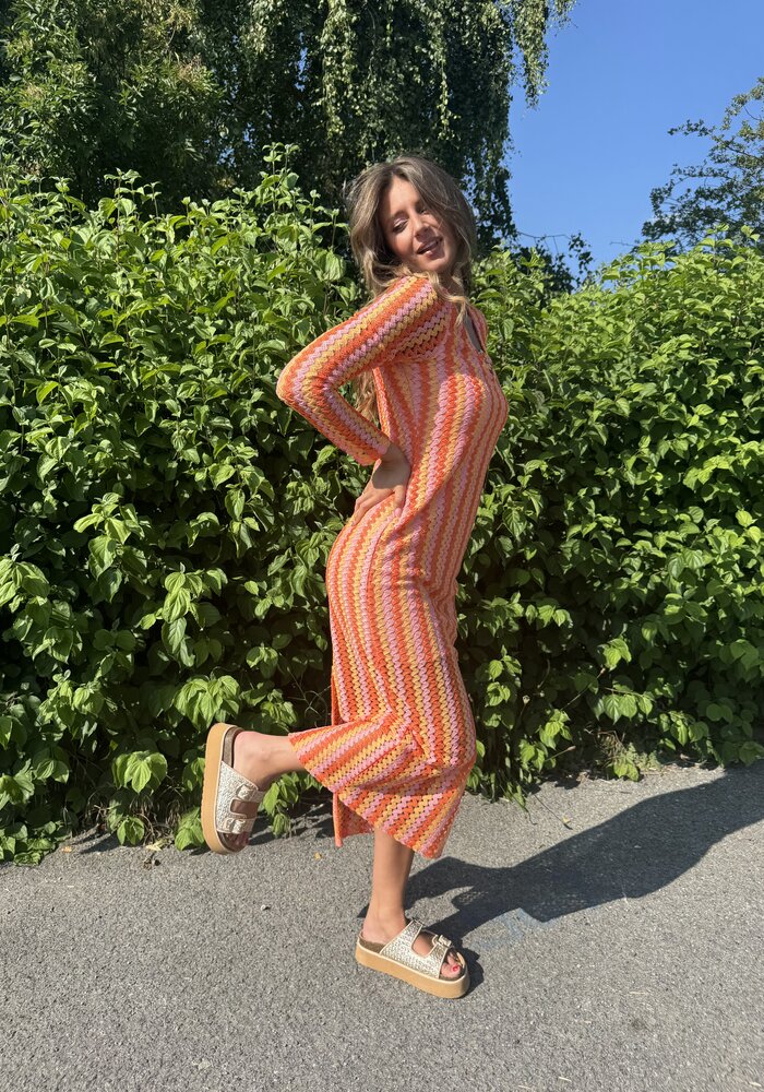 ROBE MAYA ORANGE