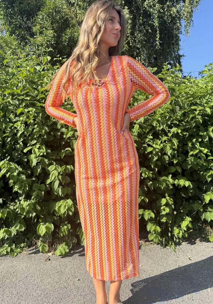 ROBE MAYA ORANGE