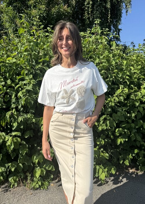 T-SHIRT LAURE BLANC