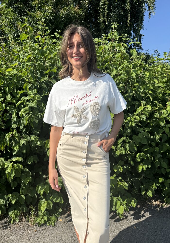 T-SHIRT LAURE BLANC