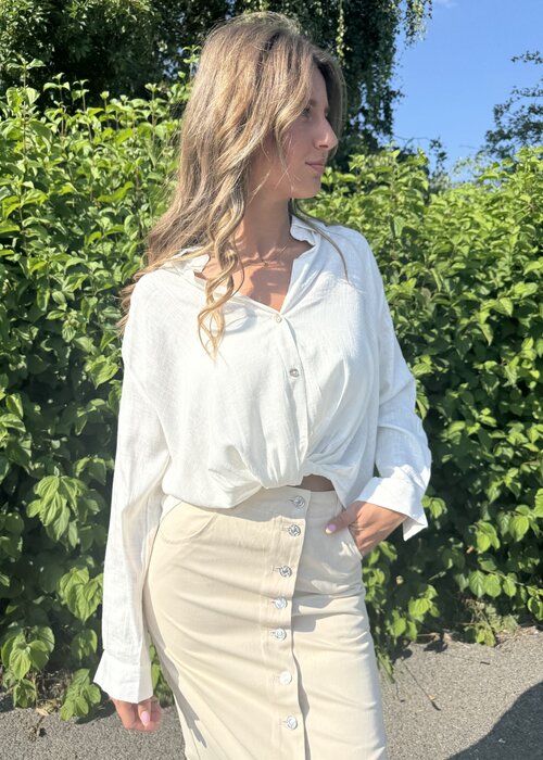 CHEMISIER ROMY BLANC