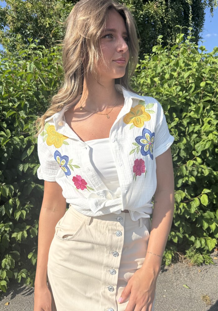 CHEMISIER FLORA
