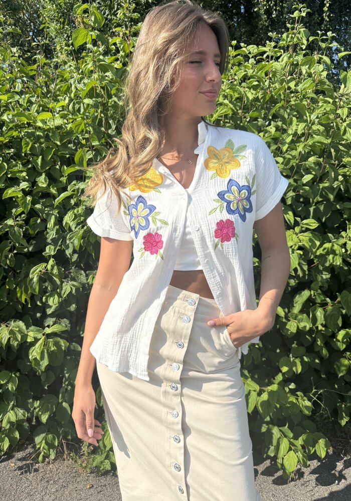 CHEMISIER FLORA