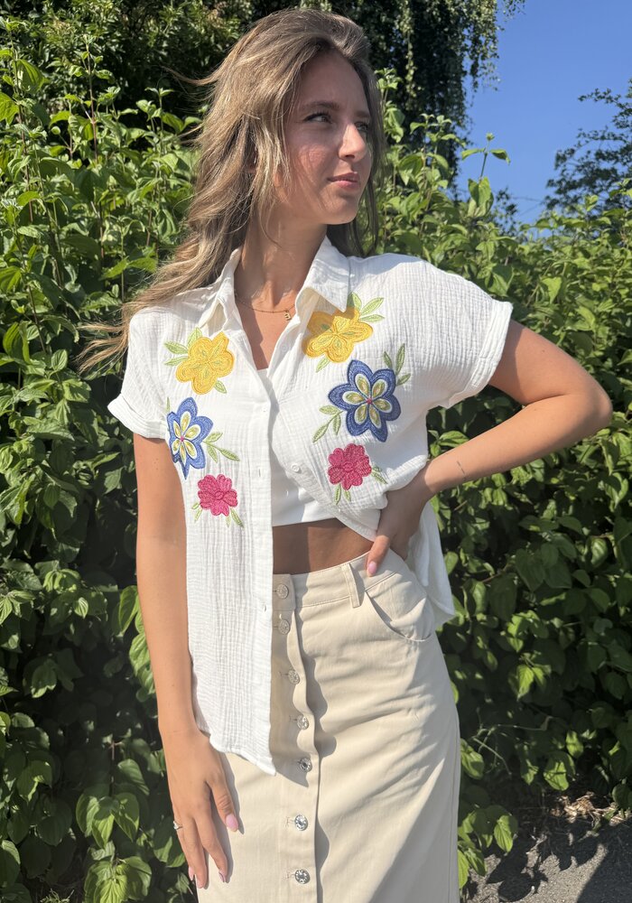 CHEMISIER FLORA