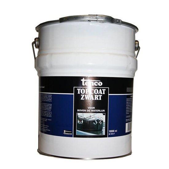 Tenco Topcoat Zwart (vanaf 1 liter)