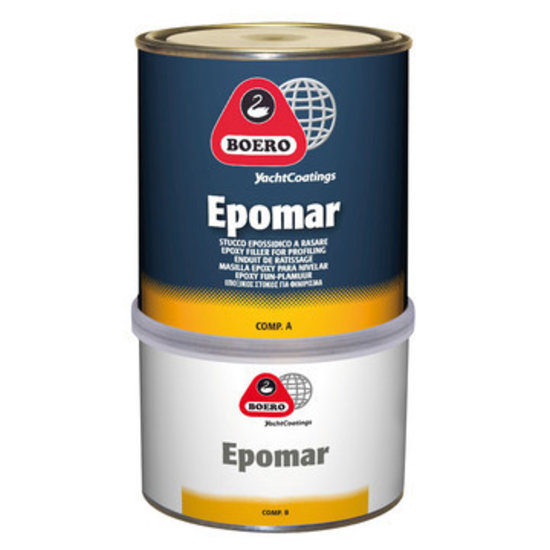 Boero Finishplamuur Epomar 0,75 liter set