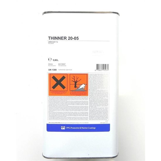 Sigma Verdunner 20-05 Alkyd Thinner