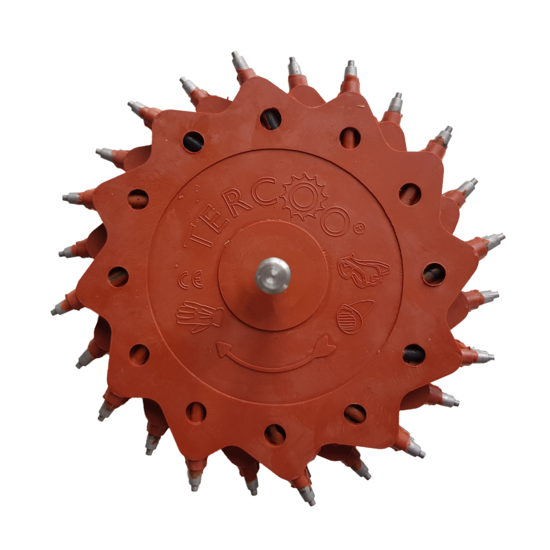 Tercoo Roterende Straler - Double Disc (2 Schijven)