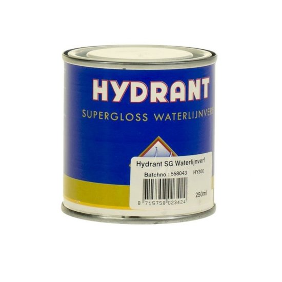 Hydrant Supergloss waterlijnverf 0,25 Liter