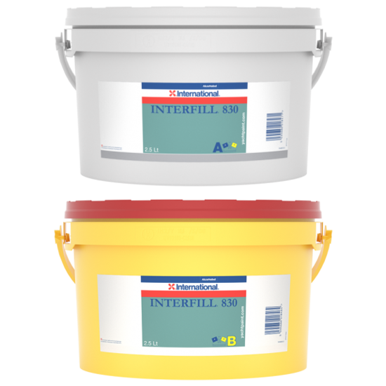 International Interfill 830 set (licht grijs)