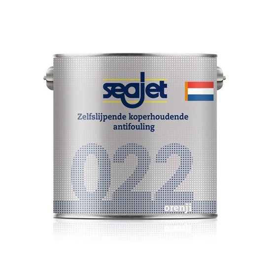 Seajet Antifouling 022 (023) Orenji (Seatender 10-alternatief voor pleziervaart)