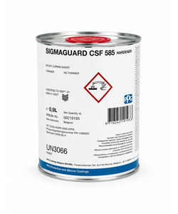 Sigmaguard CSF 585 Losse verharders / B-Componenten (0,9 ltr voor 4 ltr set)