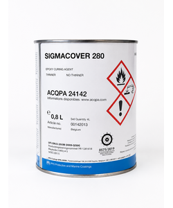 Sigmacover 280 Losse verharders / B-componenten - (0,8 ltr voor 4 ltr set)