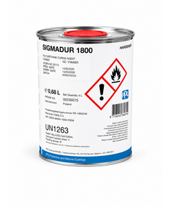 Sigmadur 1800 Losse verharders / B-componenten - (0,68 Ltr voor 4 Ltr)