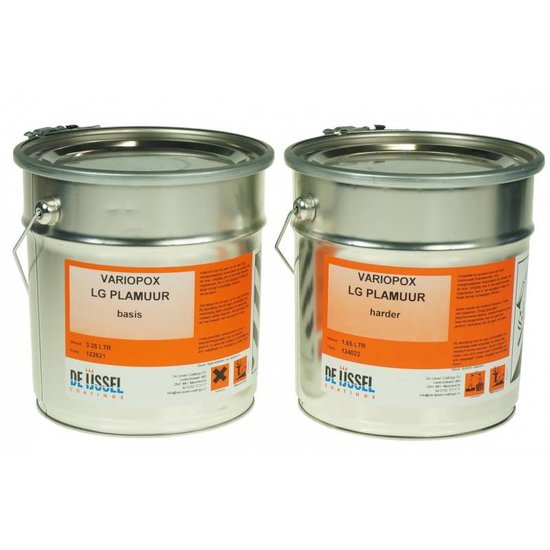 De IJssel Variopox LG Plamuur 5 liter set