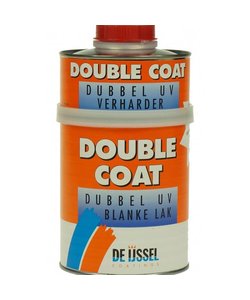 Double Coat Dubbel UV Blanke lak 750 ml set