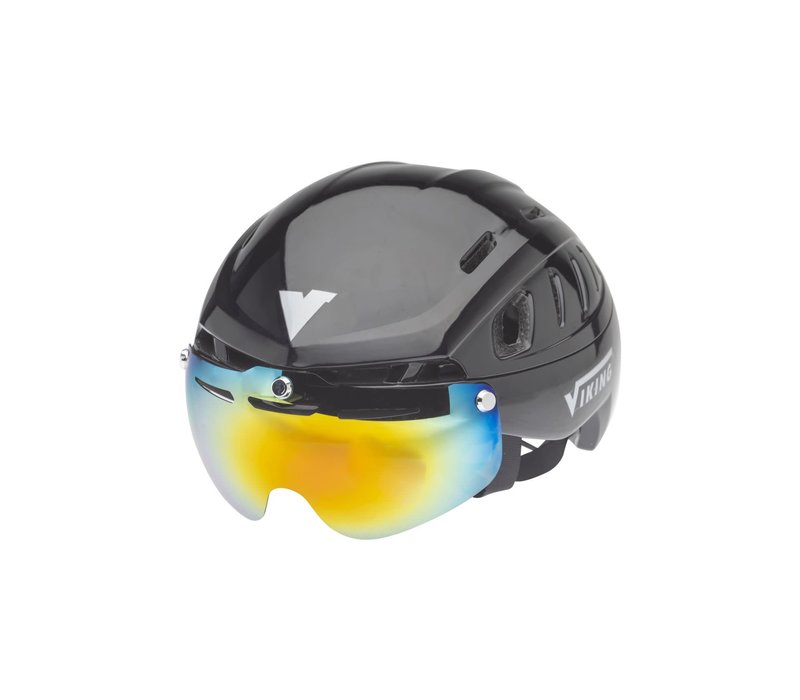 Viking Sparrow Helm Black/ Silver incl. vizier