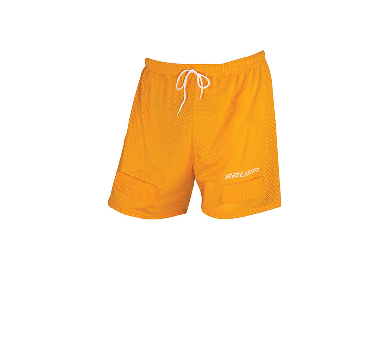 Bauer Mesh Jock Short Yel Sr